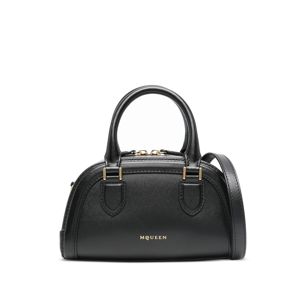 Black Calf Leather Totes