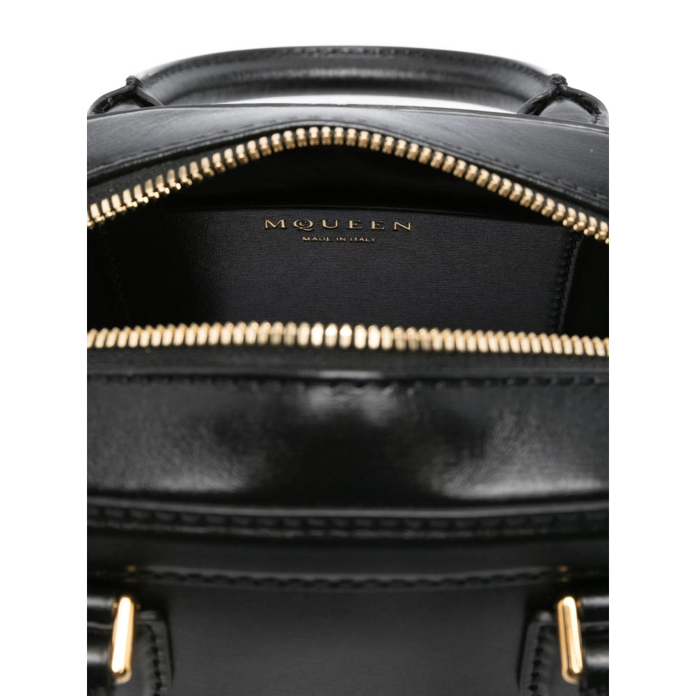 Black Calf Leather Totes