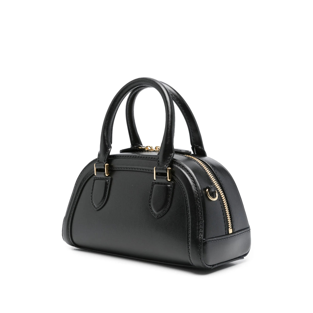 Black Calf Leather Totes