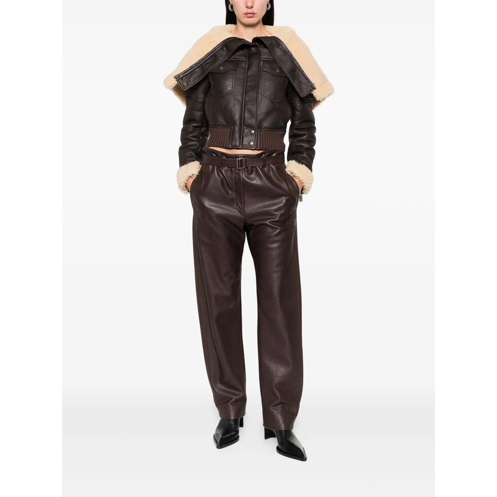 Earthy Shearling Jacket