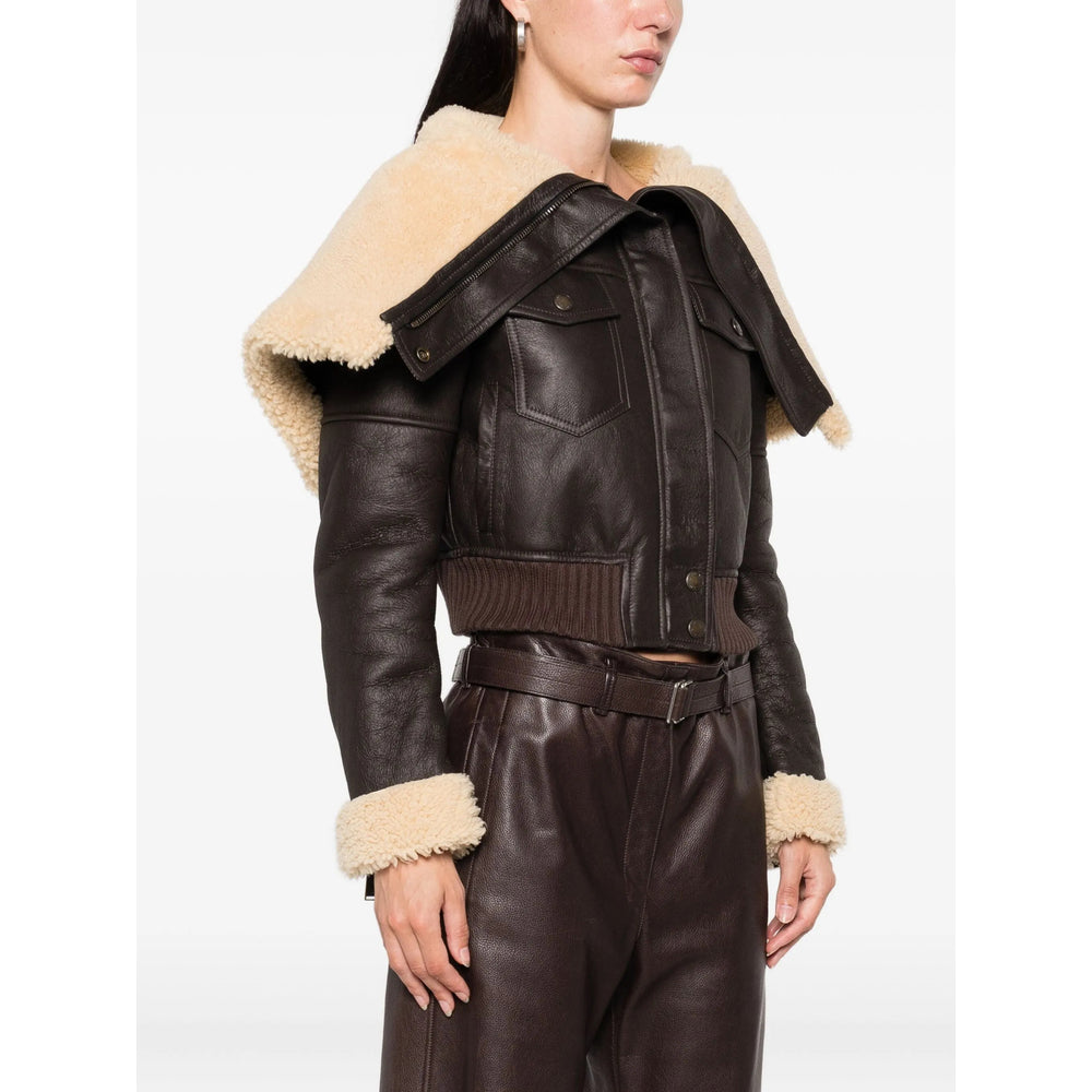 Earthy Shearling Jacket