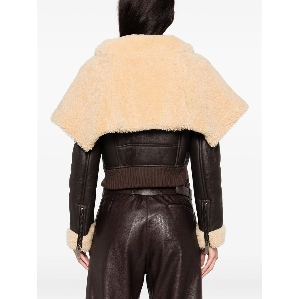 Earthy Shearling Jacket