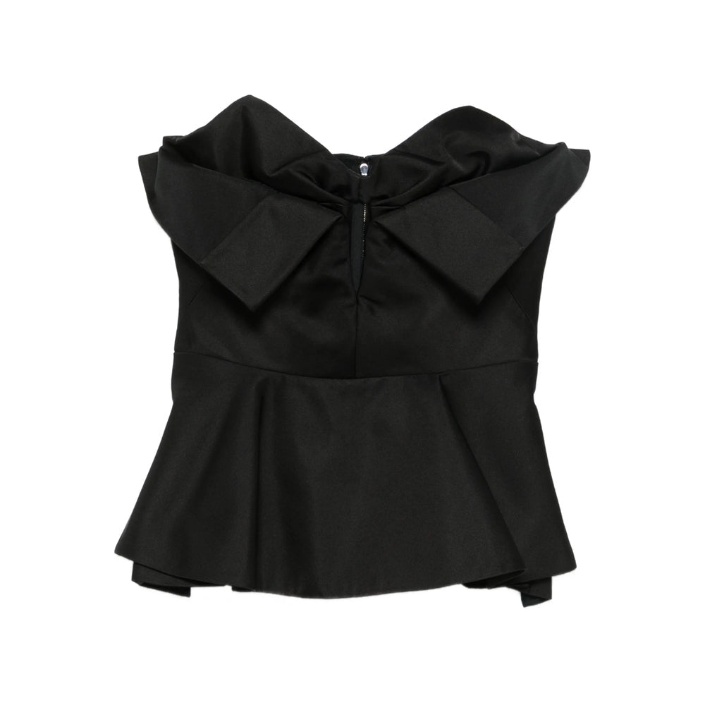 Silk Zip Bodice Gown