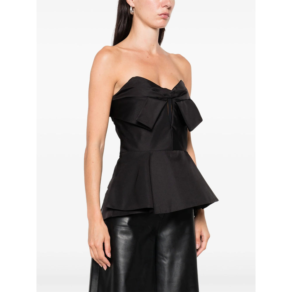 Silk Zip Bodice Gown