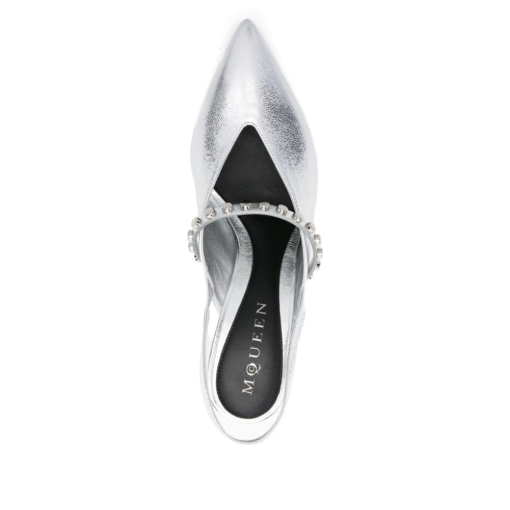 Calf Leather Stiletto Sandal