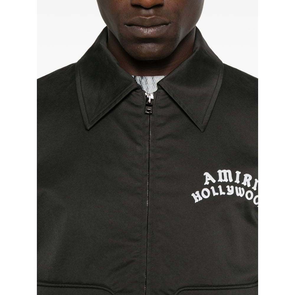 Faded Zip Collar Shirt