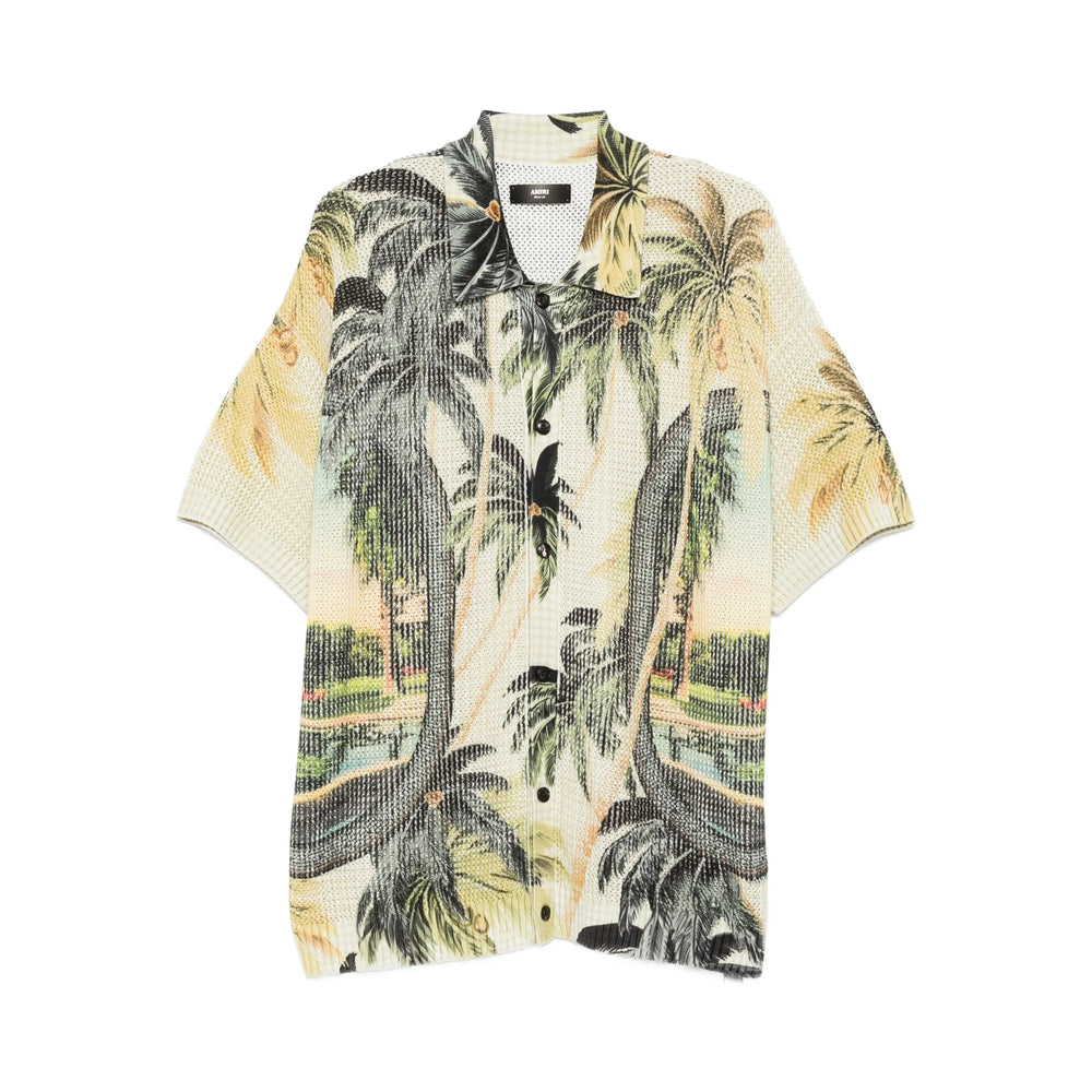 Palm Tree Knit Tee