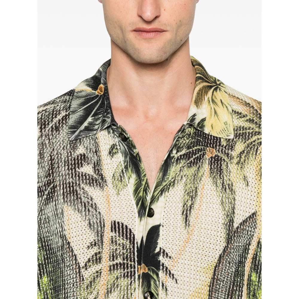 Palm Tree Knit Tee