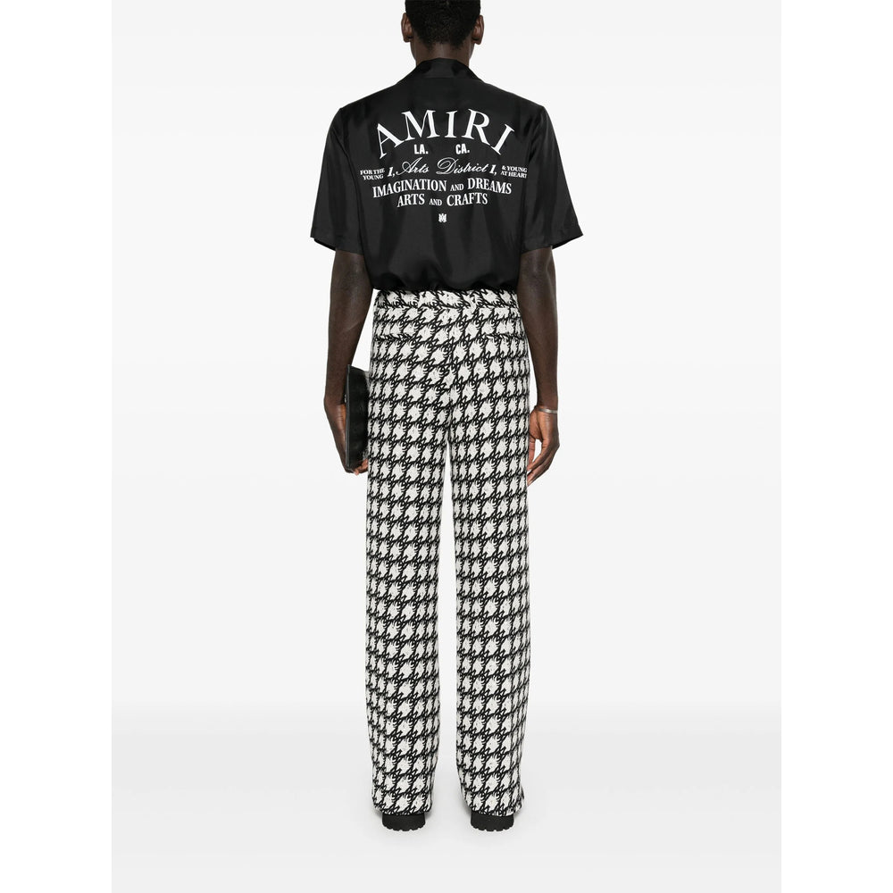 Classic Silk Camp Collar Shirt