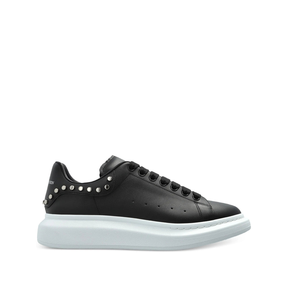 Black Perforated Slip-ons
