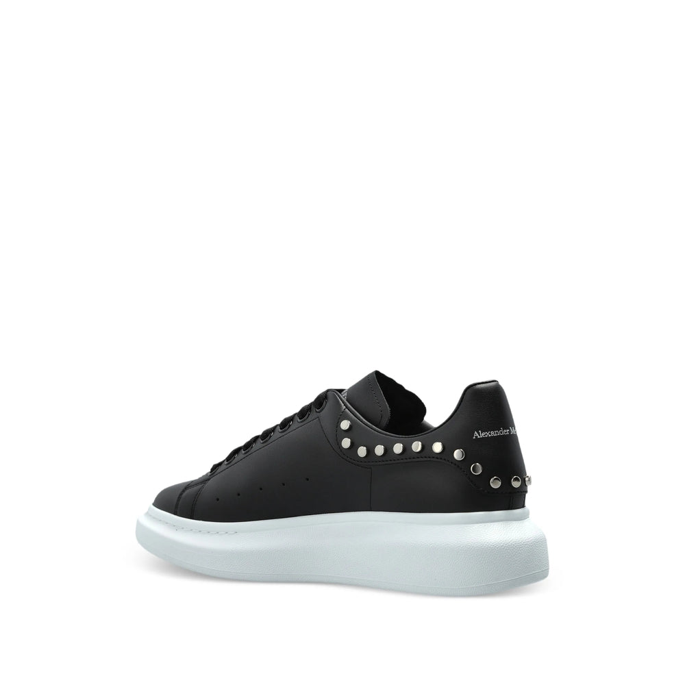 Black Perforated Slip-ons
