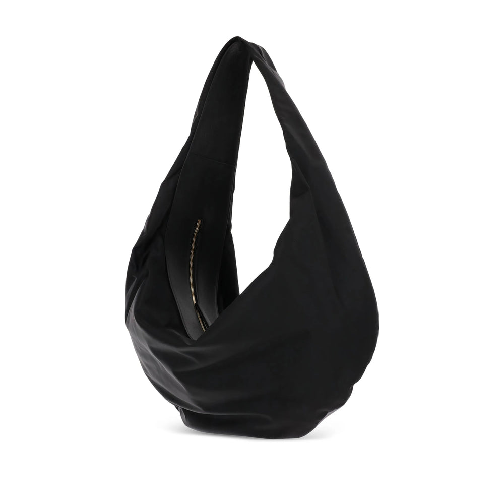 Sleek Black Nylon Jacket