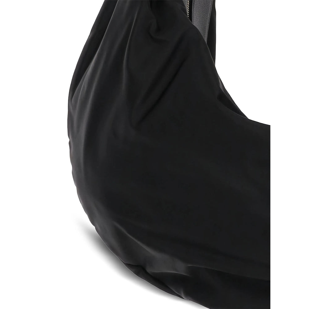 Sleek Black Nylon Jacket