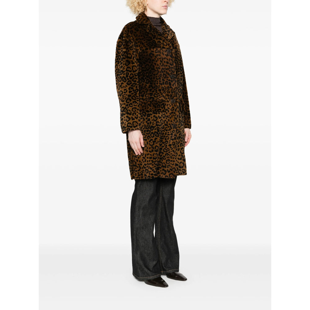 Earth Toned Leopard Print Jacket