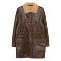 Rich Brown Shearling Coat