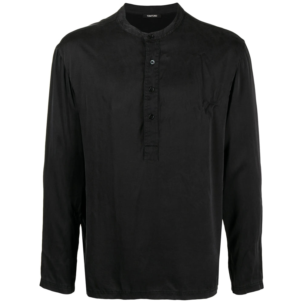 Silk Fit Henley Top