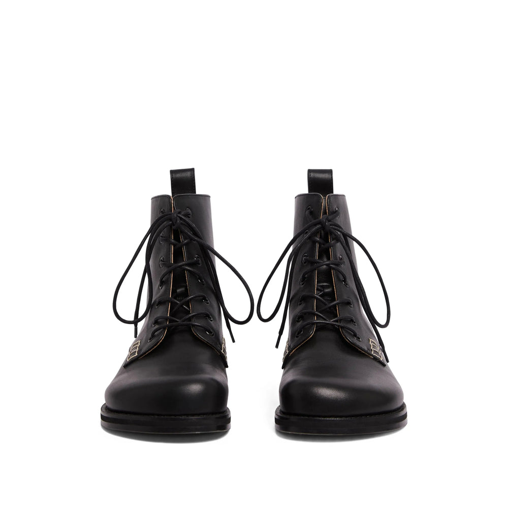 Classic Calf Leather Lace-up Oxfords