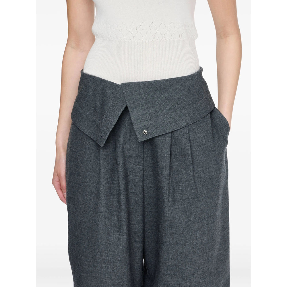 Char Grey Wide Leg Pant
