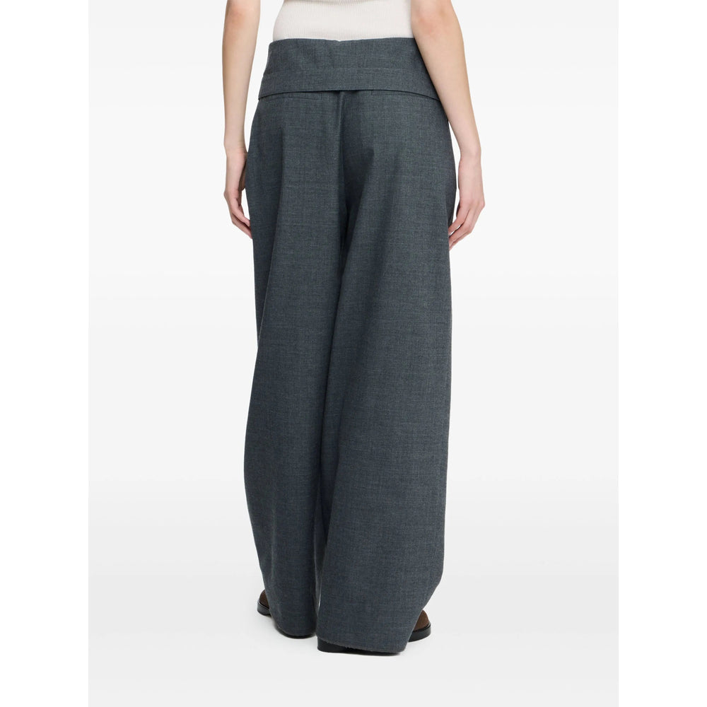 Char Grey Wide Leg Pant