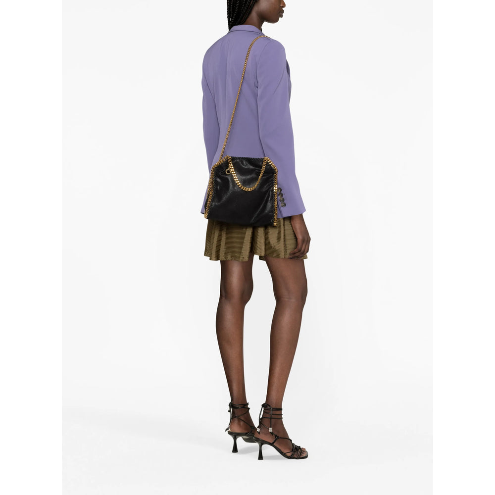 Sleek Chain Accent Tote