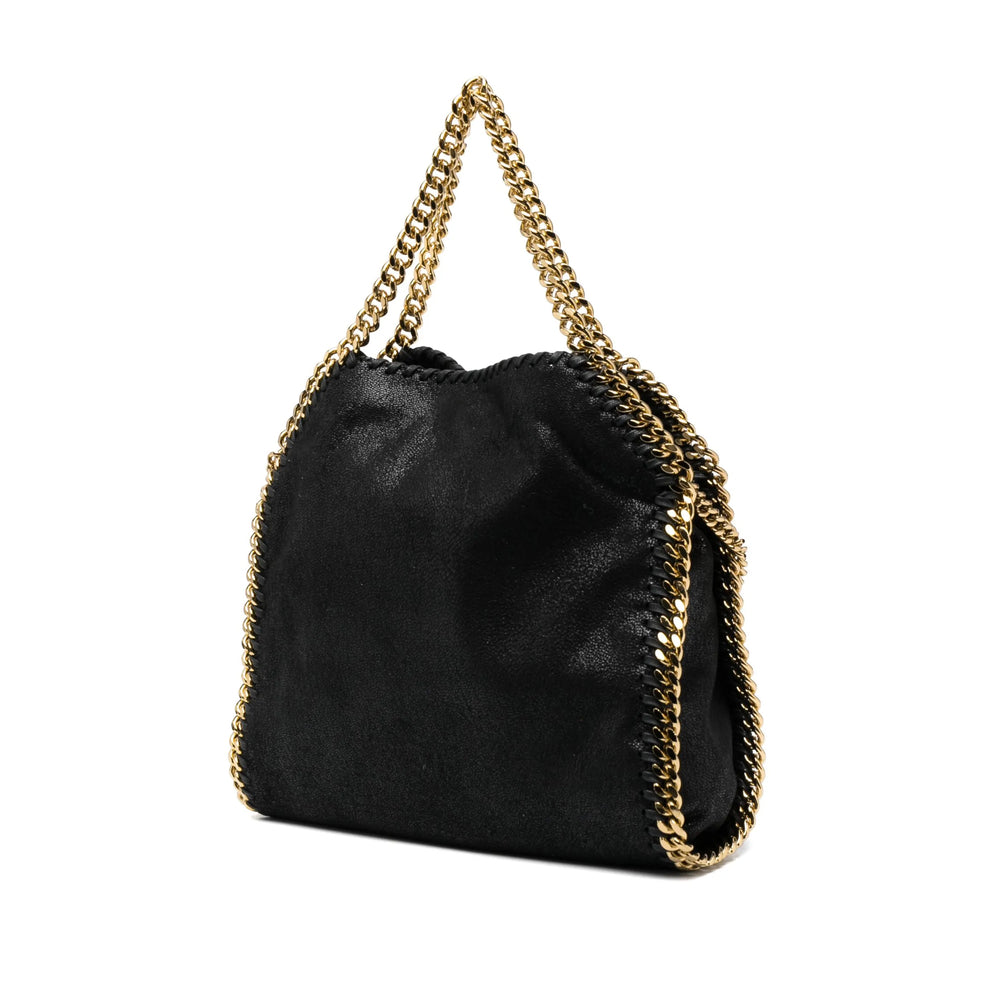 Sleek Chain Accent Tote