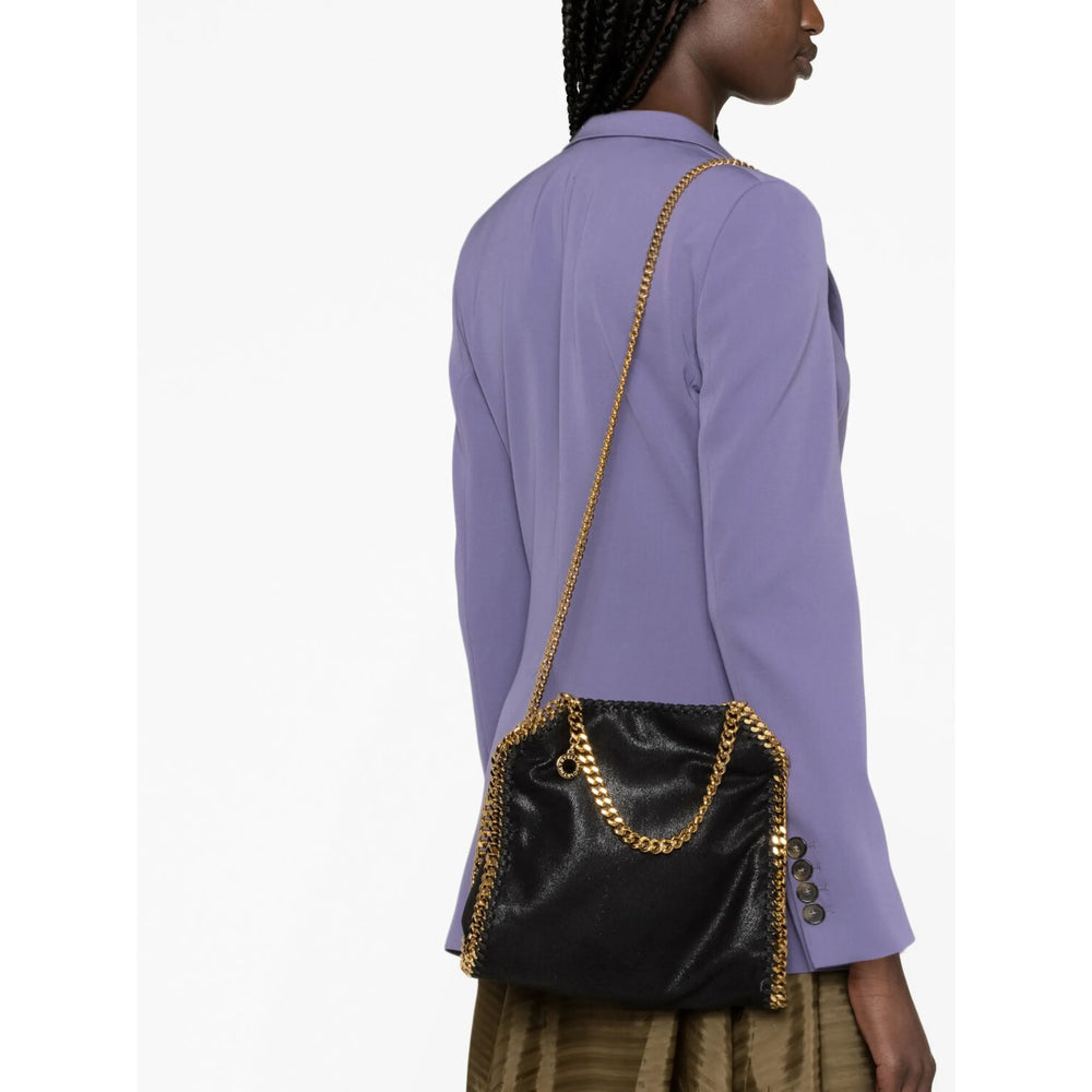 Sleek Chain Accent Tote