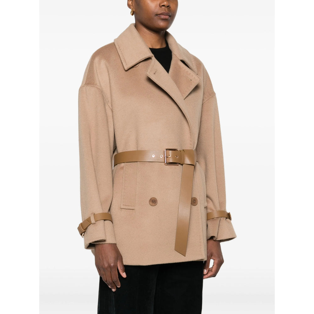 Double-breasted Wool Coat