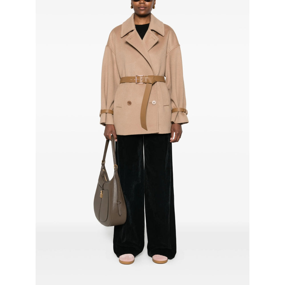 Double-breasted Wool Coat