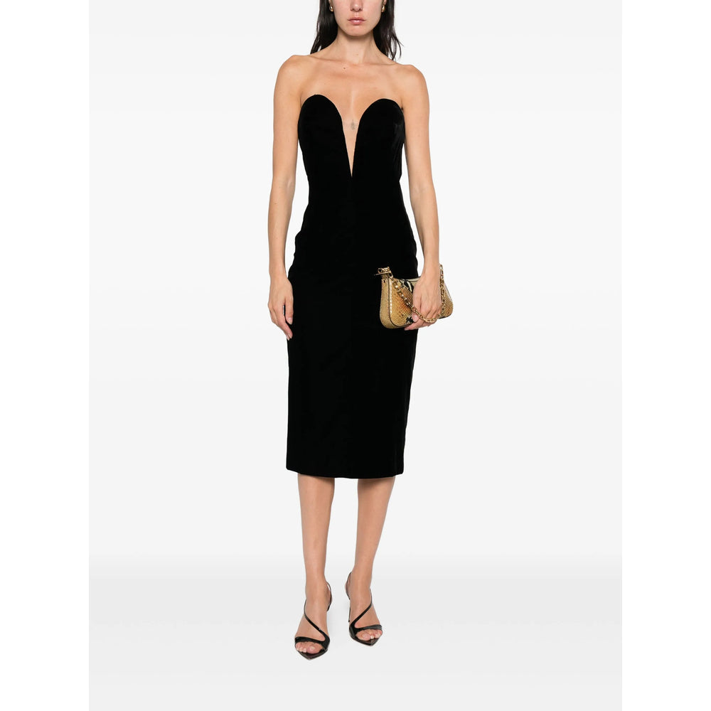 Silk Cupro Blouse Dress