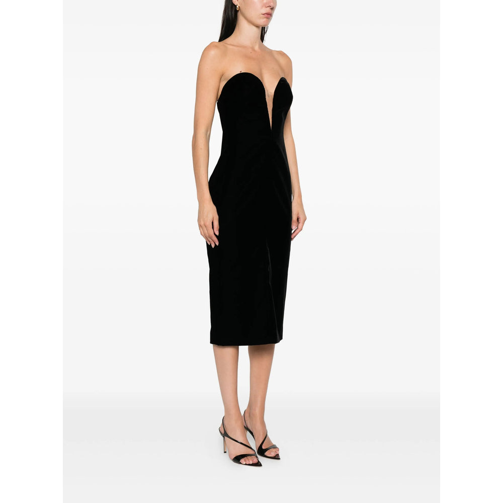 Silk Cupro Blouse Dress