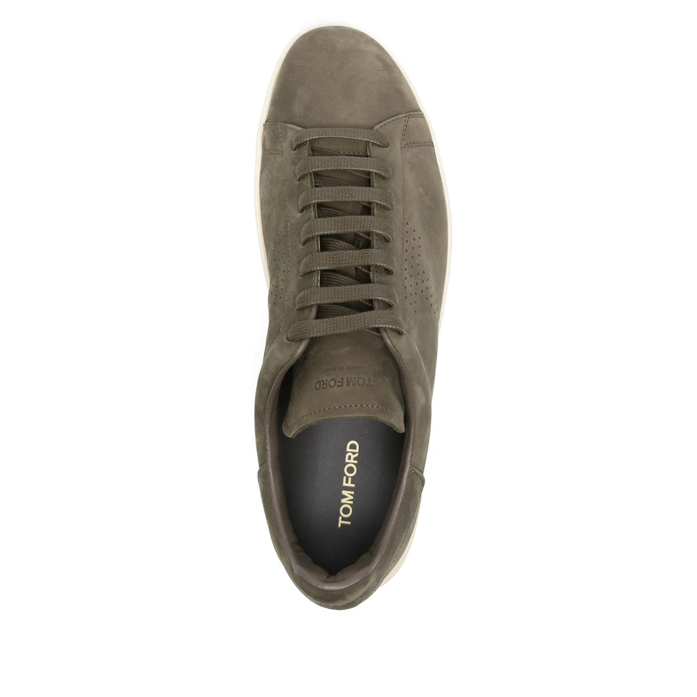 Olive Green Lace Up Chelsea