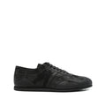 Black Suede Lace-up Dress Shoe