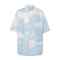 Sky Blue Graphic Top