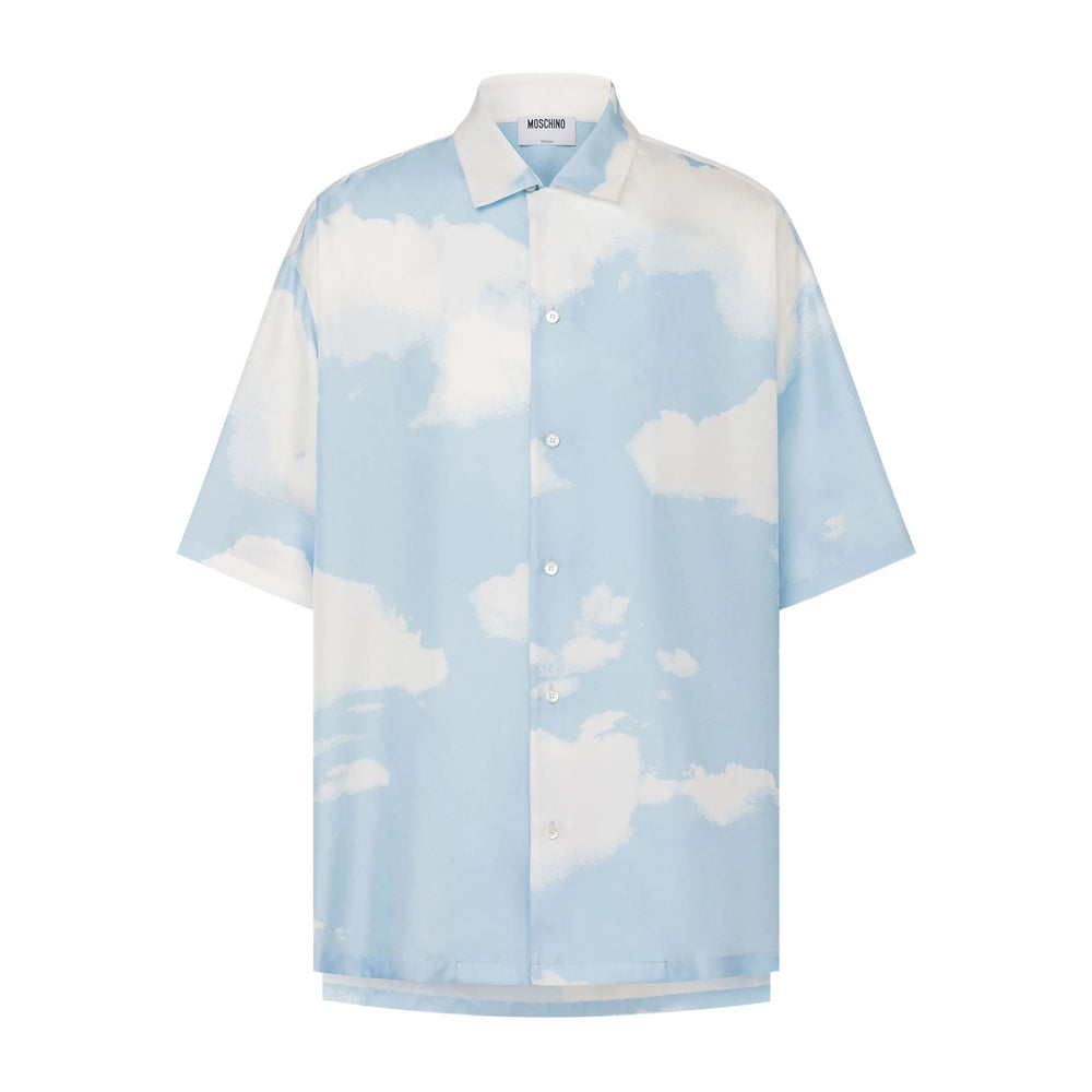 Sky Blue Graphic Top