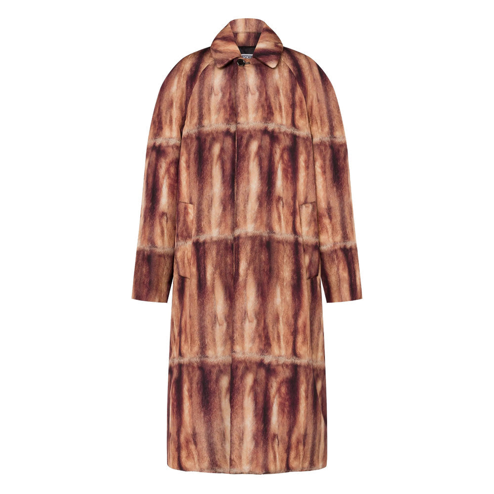 Rich Brown Abstract Shirt