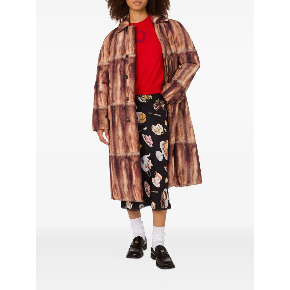 Rich Brown Abstract Shirt