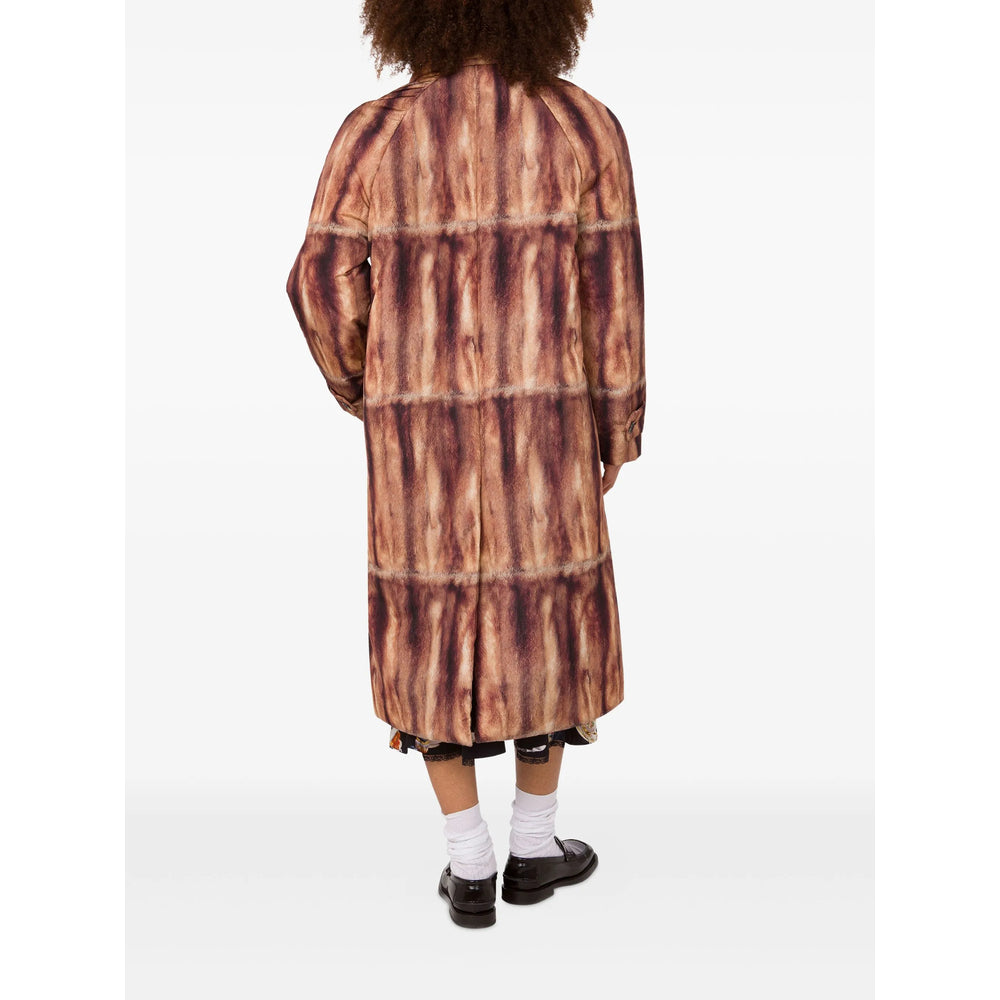Rich Brown Abstract Shirt