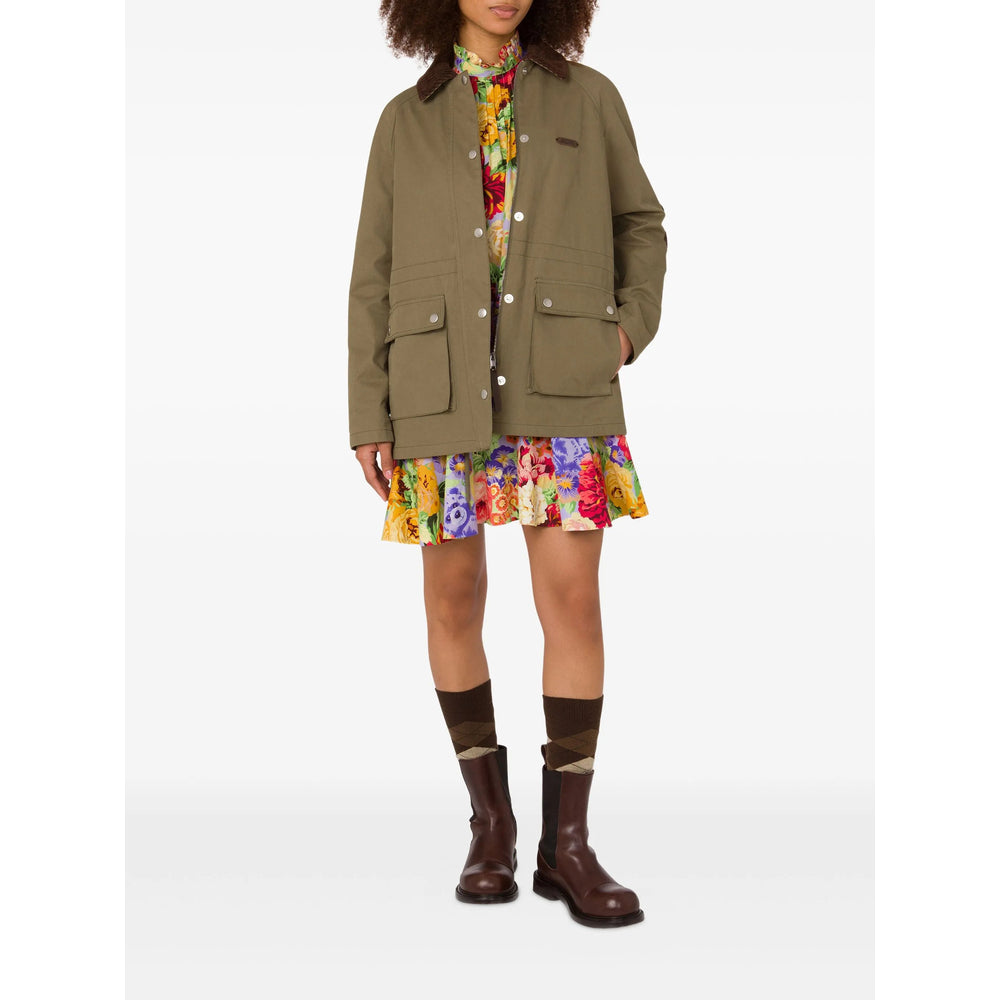 Rugged Corduroy Khaki Jacket