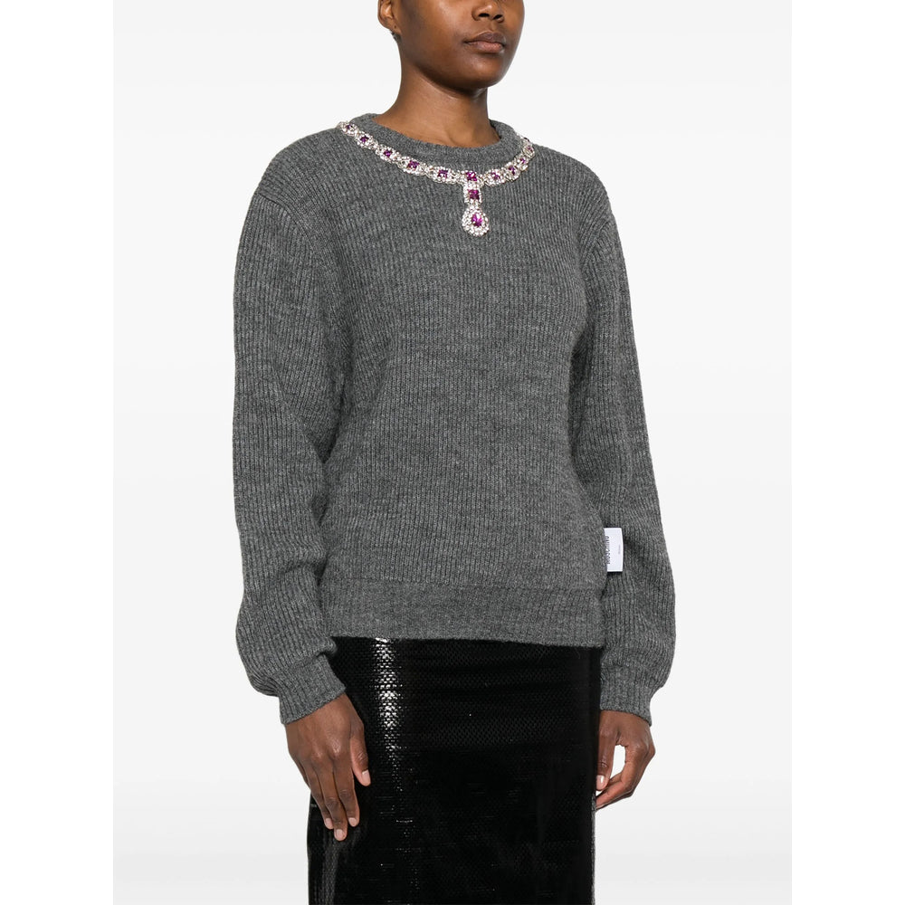 Soft Knit Jewel Sweater