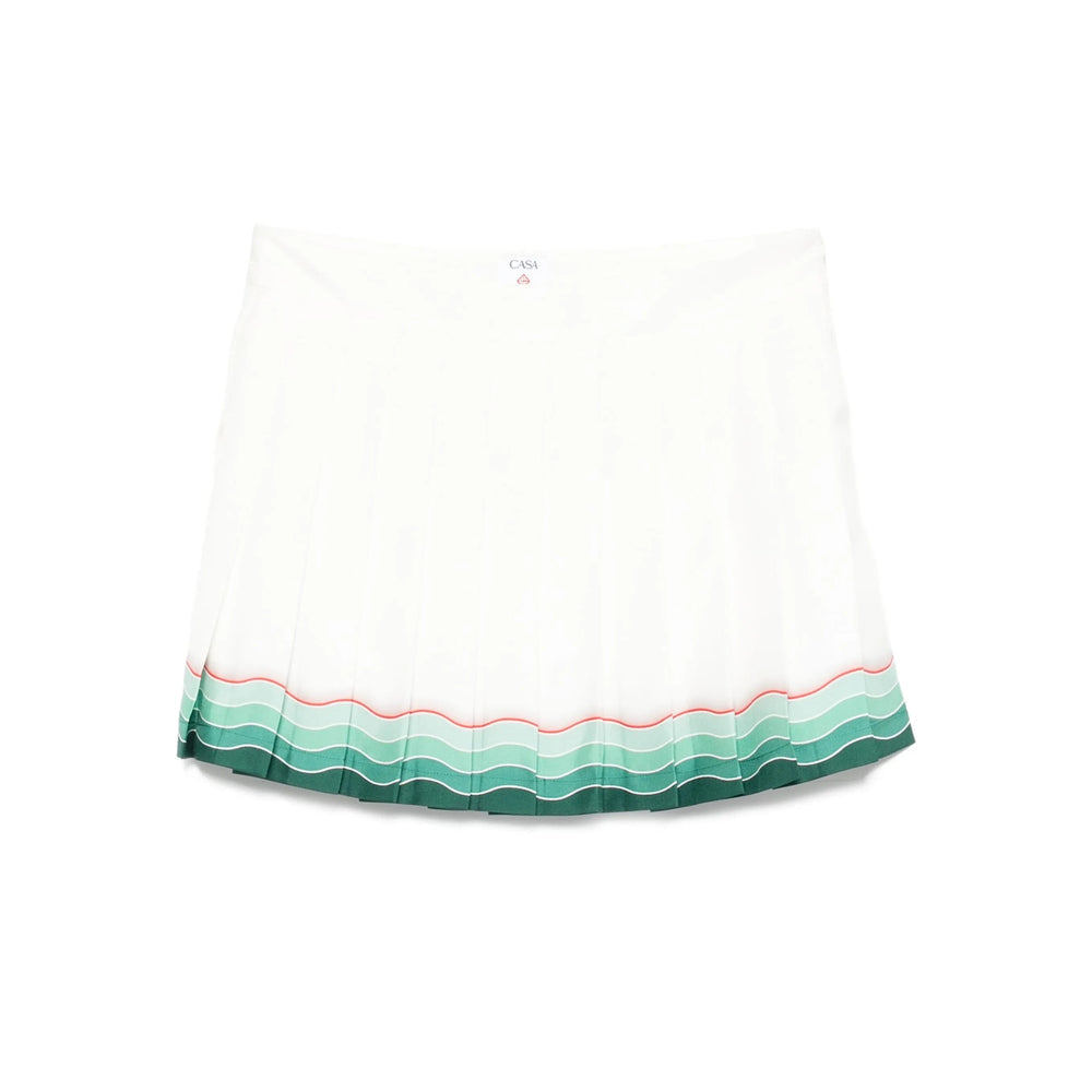 Silk Pleat A-line Dress