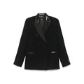 Silk Velvet Blazer Jacket