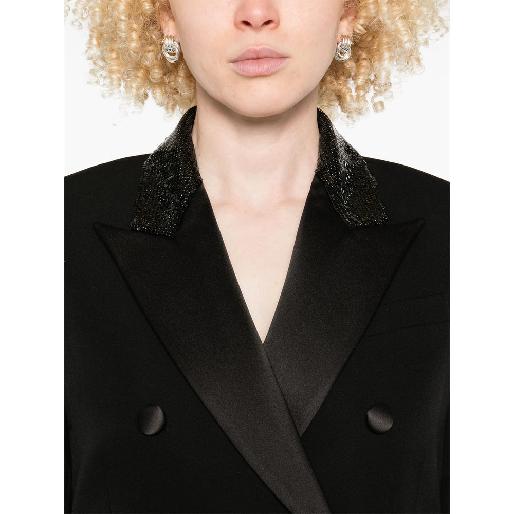 Silk Velvet Blazer Jacket