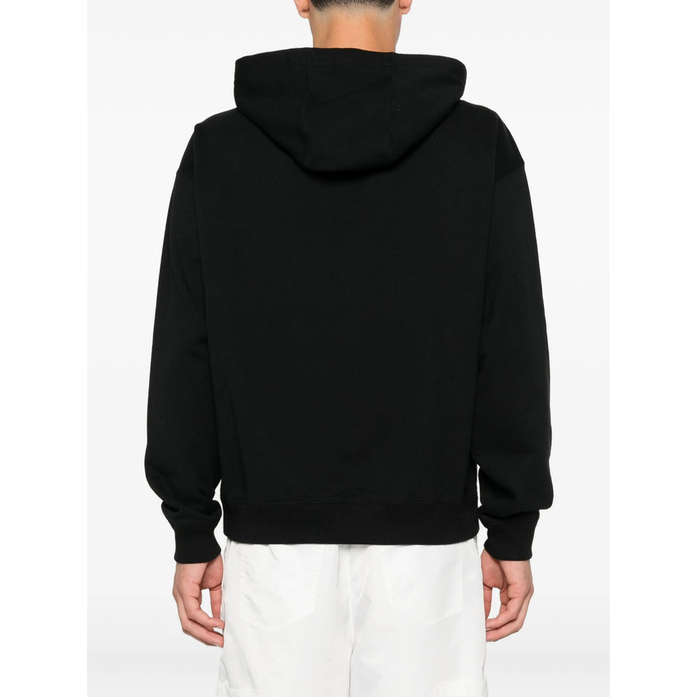 Cotton Statue Print Hoodie