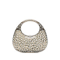 Crystal Embellished Top Handle Bag