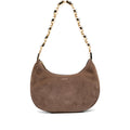 Suede Crystal Tote