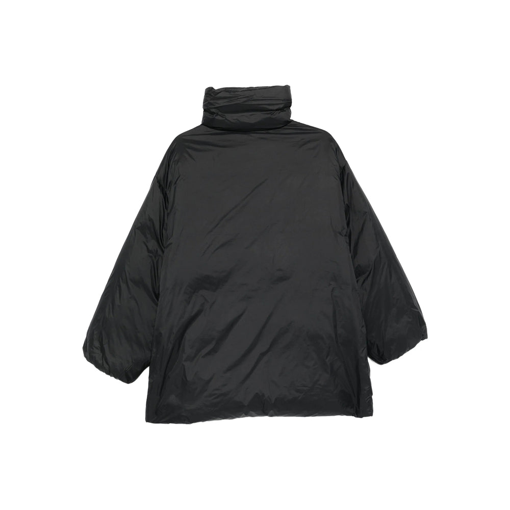 High Neck Quilted Blouse