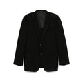 Cashmere Wool Tailored Blazer With Cuffed Sleeves
