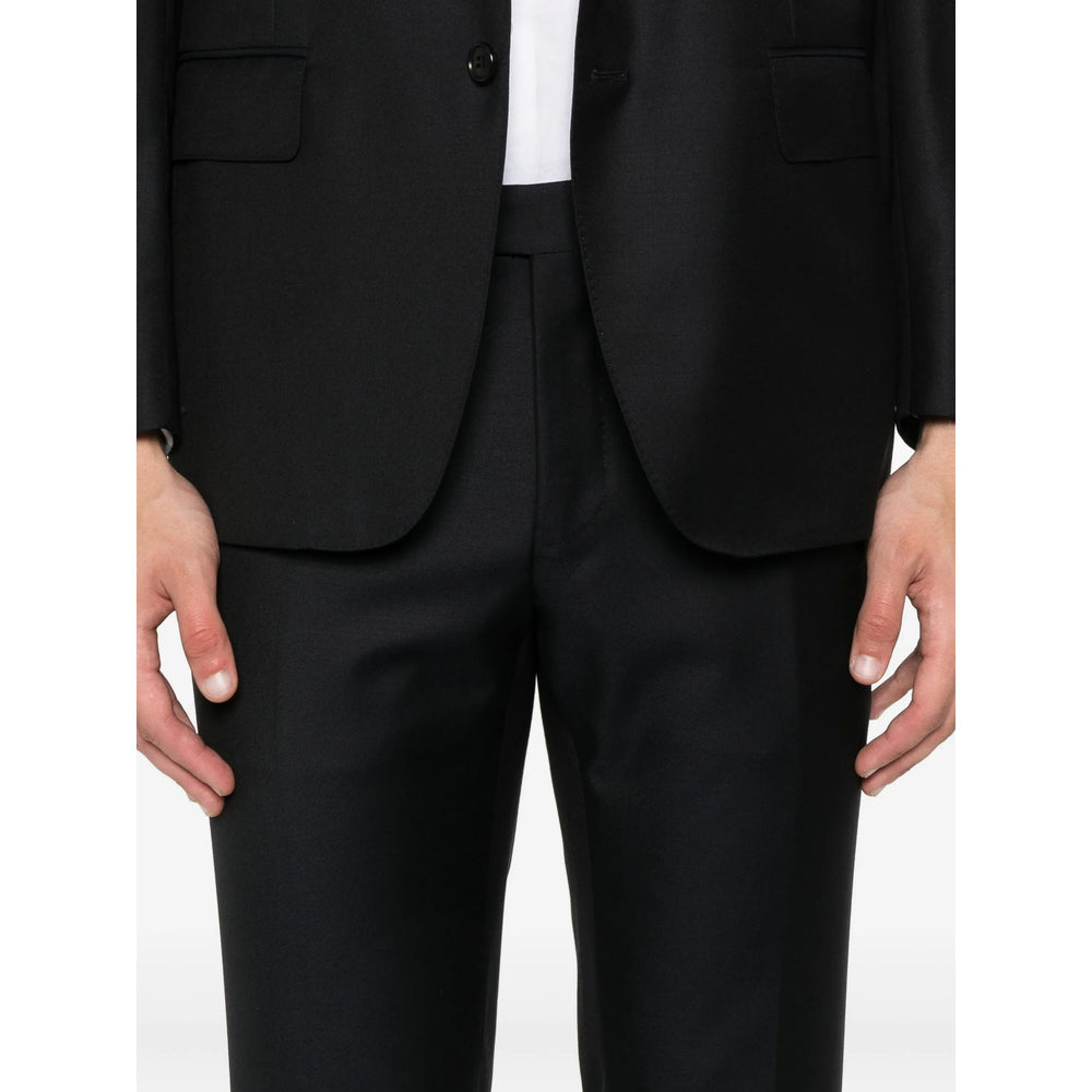 Notched Wool Tailcoat