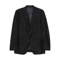 Notched Wool Single-breasted Coat