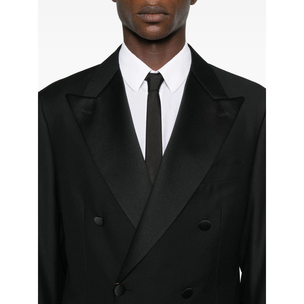 Double-breasted Peak Lapel Jacket
